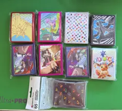 Pokemon TCG Card Sleeves Pack Of 9 Lot - Brand New - Image 1