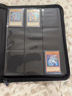 Yu-Gi-Oh Bulk + Binder Lot, Dice, Promo Tins, Card Sleeves Card Guardian Binder - Image 5