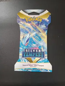 Silver Tempest Sleeved Booster Pack Sword&Shield New Sealed Pokemon Card English - Image 1