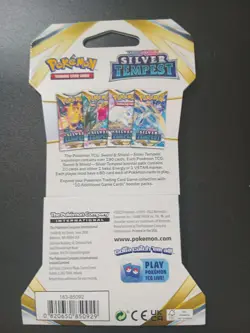 Silver Tempest Sleeved Booster Pack Sword&Shield New Sealed Pokemon Card English - Image 2