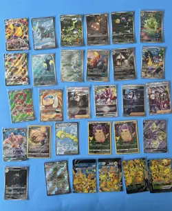 Lot Of 30+ Pokemon Cards IR, vmax, ETC NM - Image 1