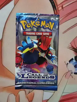 Pokemon - Call Of Legends Groudon EMPTY Wrapper Pack (No Cards) - Image 1