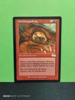 Zerstorungsdrang / Destructive Urge - MTG Magic - Image 1