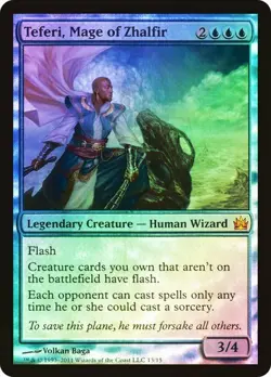 MTG - Teferi, Mage of Zhalfir - Foil - From the Vault - Magic the Gathering - Image 1