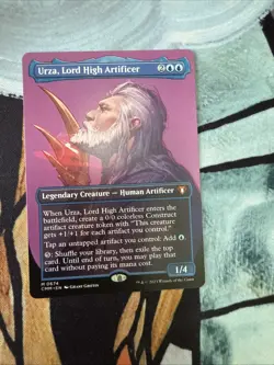 Urza, Lord High Artificer (Borderless) Commander Masters Regular - Image 1