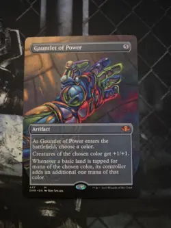 Gauntlet of Power (Borderless) Dominaria Remastered Regular - Image 1