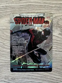 MTG - Miles Morales - Borderless - Foil - 0234 - Marvel's Ultimate Spider-Man - Image 1