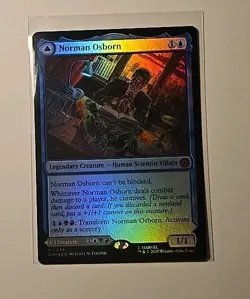 Norman Osborn Green Goblin 0039 Foil Marvel’s Spider-Man SPM MTG Magic Mythic - Image 1