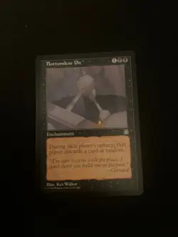 Bottomless Pit - Stronghold #51/143 MTG Magic The Gathering NEAR MINT - Image 1