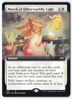 March of Otherworldly Light (Extended Art) R Kamigawa: Neon Dynasty 441 NM - Image 1