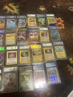 45 Slabs Pokemon Cgc Psa Crown Graded Cards Rare Vintage Secrets Full Arts - Image 2