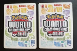 Azelf 19/146 & Uxie 43/146 World Championship 2010 MP Pokemon TCG - Image 3
