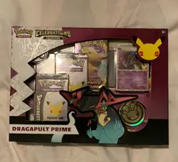 POKEMON TCG CELEBRATIONS DRAGAPULT PRIME BOX BRAND NEW SEALED FREE SHIPPING - Image 2