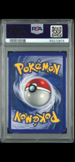 1999 Pokemon TCG Mewtwo Base Set Holo SHADOWLESS 10/102 PSA 7 - Image 2