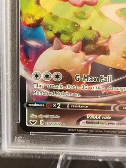 2020 POKEMON SWORD & SHIELD #142 FULL ART/SNORLAX VMAX PSA 10 - Image 4