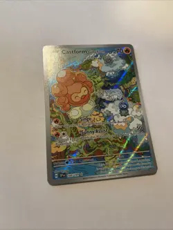 Castform Sunny Form 195/191 | Surging Sparks | NM | Great Centering | Pokemon - Image 2