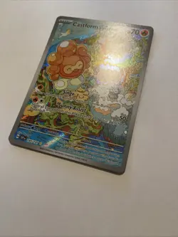 Castform Sunny Form 195/191 | Surging Sparks | NM | Great Centering | Pokemon - Image 4
