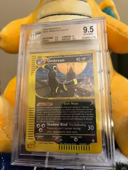 Pokemon Aquapolis Umbreon H29/H32 Holo Rare BGS 9.5 PSA 10 GEM Mint Pop 10 - Image 4