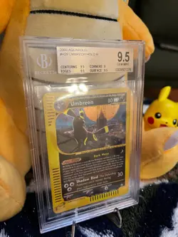Pokemon Aquapolis Umbreon H29/H32 Holo Rare BGS 9.5 PSA 10 GEM Mint Pop 10 - Image 5