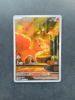 Carte Pokemon Goupix 138/132 AR FA Full Art ME01 Mega Evolution NEUF - Image 1