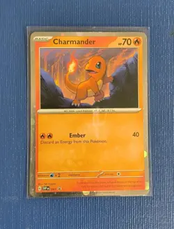 Charmander Cosmos Holo Black Star Promo - SVP047 - Scarlet & Violet Pokemon 2023 - Image 1