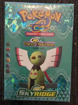 Pokemon MIND MACHINE Theme Deck Skyridge e-Series FACTORY SEALED Mint Condition - Image 1