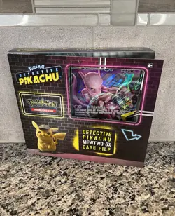 Pokemon Detective Pikachu Mewtwo-GX Case File Sealed - Image 1