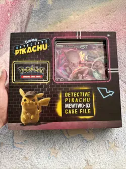 Pokemon 2019 Detective Pikachu Mewtwo-GX Case File Sealed New - Image 1