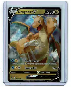 Dragonite V -Full Art - Ultra Rare - Pokemon Go - 049/078 - Image 1