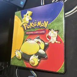 Vintage Pokemon TCG Original A4 Snorlax Folder 1999 Binder WOTC - Image 1