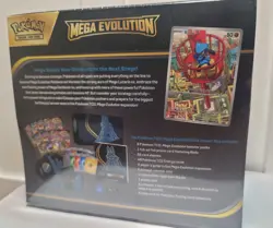 Pokemon TCG Mega Evolution Elite Trainer Box Lucario ETB NEW Factory Sealed - Image 2