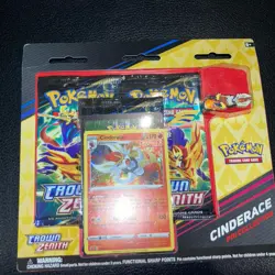 Pokemon Crown Zenith 3 Pin Collection Blister Pack Set Sealed - Image 2