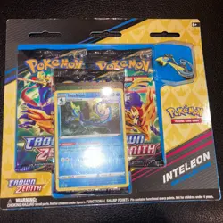 Pokemon Crown Zenith 3 Pin Collection Blister Pack Set Sealed - Image 3