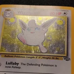 Wigglytuff - Pokemon Jungle 16/64 - Holo Rare - Unlimited - LP - Image 2