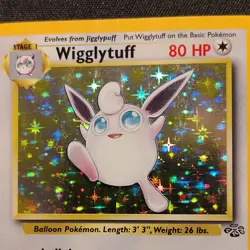 Wigglytuff - Pokemon Jungle 16/64 - Holo Rare - Unlimited - LP - Image 3