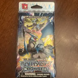 2012 POKEMON BOUNDARIES CROSSED ICE SHOCK (BLACK KYUREM) THEME DECK NEW/SEALED - Image 1
