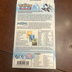 2012 POKEMON BOUNDARIES CROSSED ICE SHOCK (BLACK KYUREM) THEME DECK NEW/SEALED - Image 5