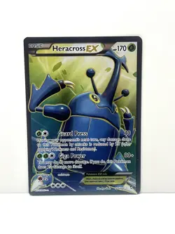 Pokemon TCG Heracross EX 105/111 Full Art - XY Furious Fists - LP - Image 1