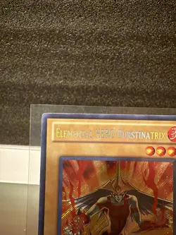Yu-Gi-Oh! Elemental Hero Burstinatrix LCGX-EN004 Secret Rare 1st Edition NM - Image 4