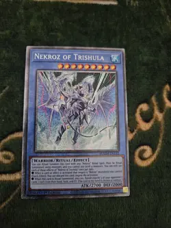 Yugioh Nekroz Of Trishula 1st Edition Starlight Rare BLMM - Image 1
