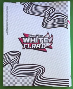 Pokemon TCG White Flare Binder - Official Binder With Empty Card Pages - Unused - Image 1
