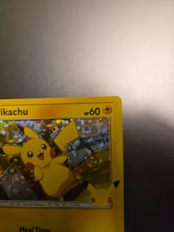 Pokemon Card McDonalds 25th Anniversary 2021 - Pikachu Holo Promo TCG 25/25 NM - Image 3