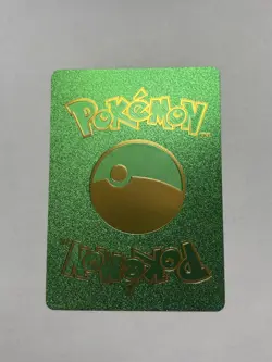 Pikachu Mega Rayquaza Tag Cosplay Green Foil Fan Art Display Card NM/M - Image 2