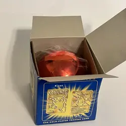 Pokemon Burger King 23k Gold Plated Trading Card PIKACHU Sealed In blue Box - Image 3