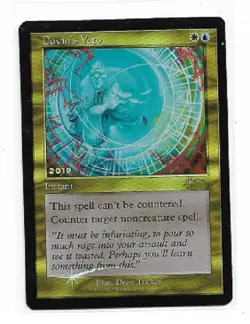MTG magic cards 1x Dovin's Veto - 30th anniversary retro Foil promo Unique & Mis - Image 1