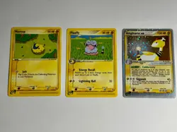 Ampharos ex 89/97 EX Dragon 2003 Pokemon Card + Flaaffy Mareep Evolution Line - Image 5