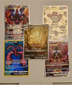 Pokemon SV SWSH ERA Cards Illustrations Art Rares, #284, 291, 199, GG52-37 LOT 5 - Image 1