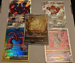 Pokemon SV SWSH ERA Cards Illustrations Art Rares, #284, 291, 199, GG52-37 LOT 5 - Image 2