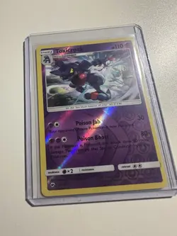 Pokemon Toxicroak Holo Reverse Rare Trading Card 55/147 - Image 2