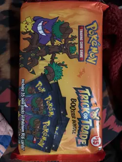 Pokemon Trading Card Game TCG Trick Or Trade BOOster Bundle 35 Mini packs - Image 1